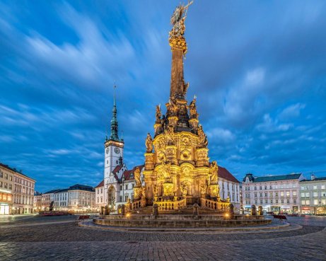 A tour of the historic center of Olomouc