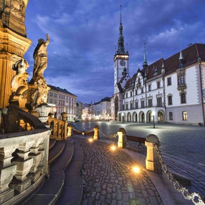 A tour of the historic center of Olomouc